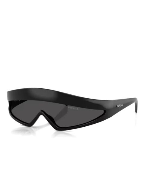 Prada Eyewear shield-frame sunglasses - Black