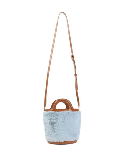 Marni trimmed mini bag - Blue
