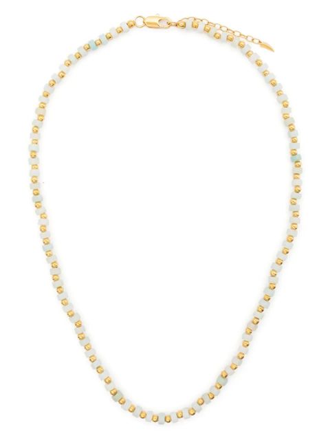 Missoma beaded chain amazonite necklace - Gold - zdjęcie produktu nr 1