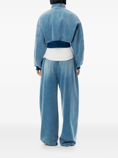 Alexander Wang elasticated-waist drawstring track pants - Blue - zdjęcie produktu nr 2