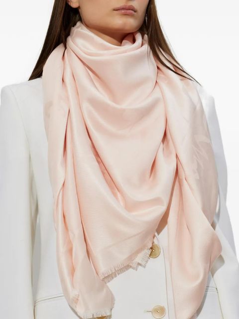 Givenchy fringed scarf - Pink