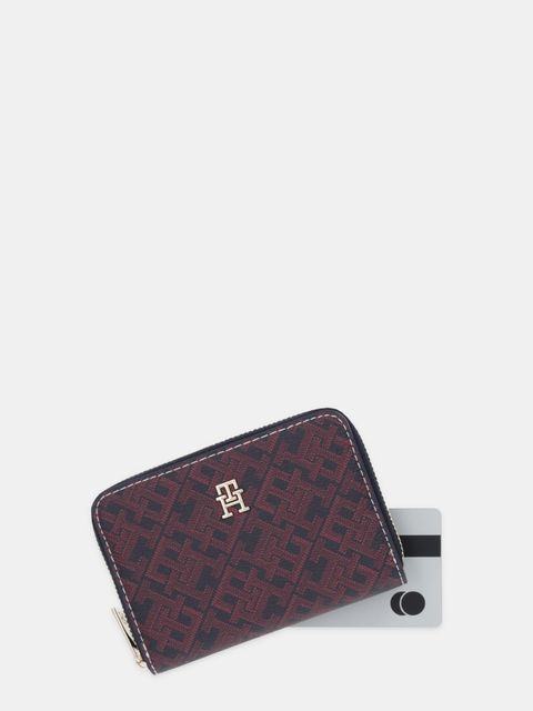 Tommy Hilfiger portfel damski kolor granatowy AW0AW17736