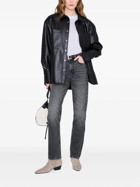 ANINE BING Dante shirt - Black - zdjęcie produktu nr 2