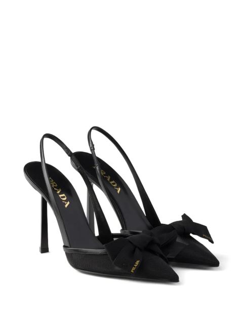Prada mesh heeled pumps - Black - zdjęcie produktu nr 2
