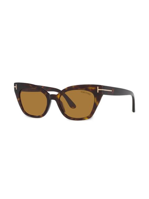 TOM FORD Eyewear Juliette sunglasses - Brown - zdjęcie produktu nr 2