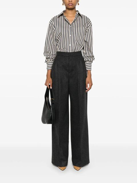 AMI Paris pleated trousers - Grey - zdjęcie produktu nr 2