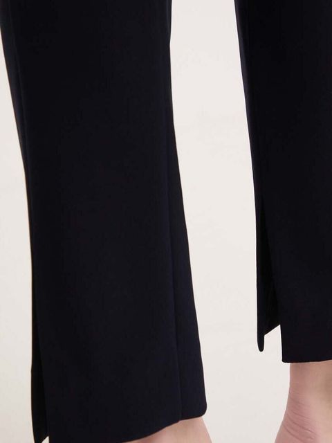 Joseph Ribkoff spodnie damskie kolor granatowy proste medium waist 143105