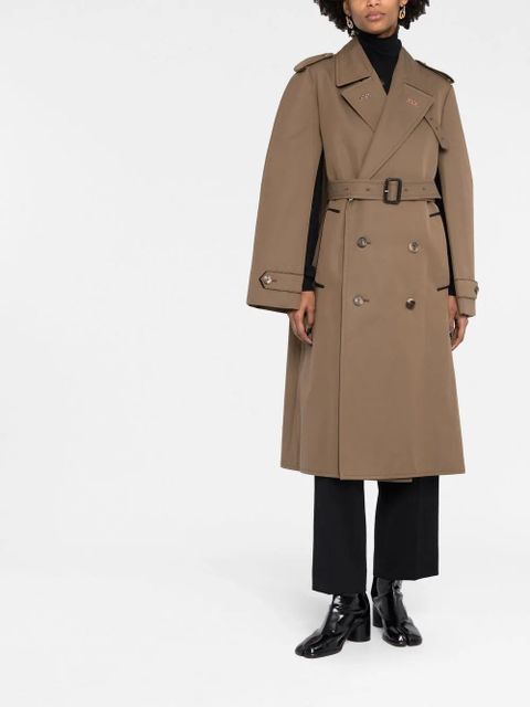 Maison Margiela organic-cotton trench coat - Brown - zdjęcie produktu nr 2