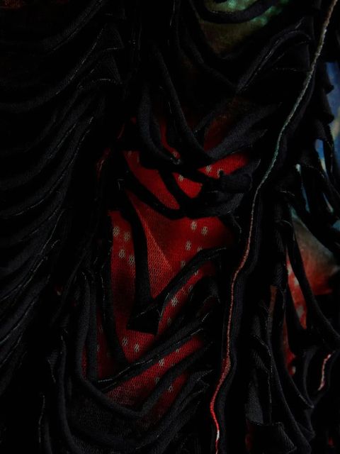 Jean Paul Gaultier double-layered T-shirt - Black