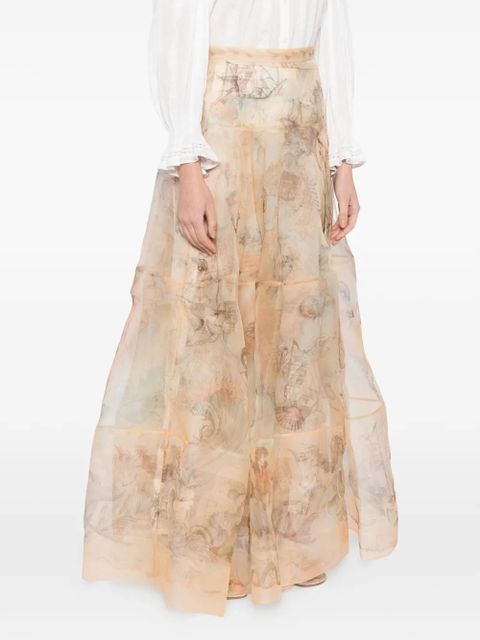 ZIMMERMANN rebellion lantern maxi skirt - Neutrals - zdjęcie produktu nr 2