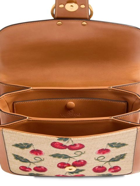 Valentino Garavani 9to5 Cherryfic-motif shoulder bag - Neutrals - zdjęcie produktu nr 2