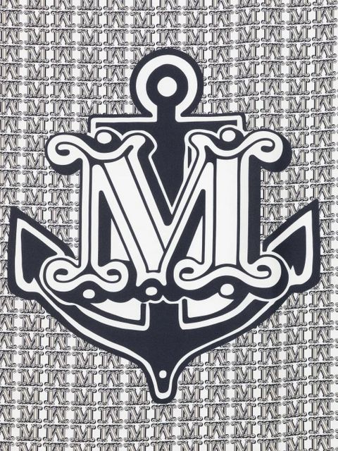 Max Mara monogram scarf - White - zdjęcie produktu nr 2