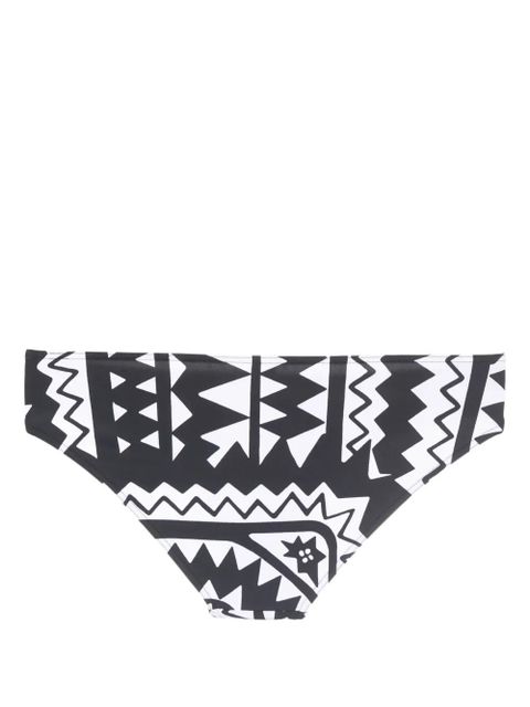 ERES Union geometric-print bikini bottoms - Black - zdjęcie produktu nr 2