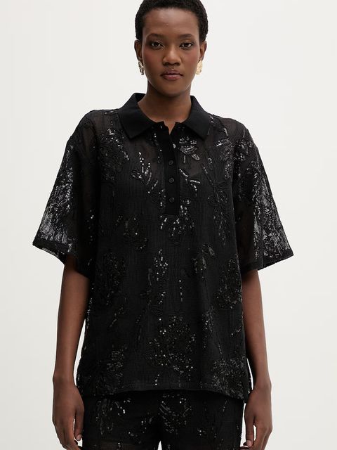 Isabelle Blanche polo damskie bawełniane - zdjęcie produktu nr 2