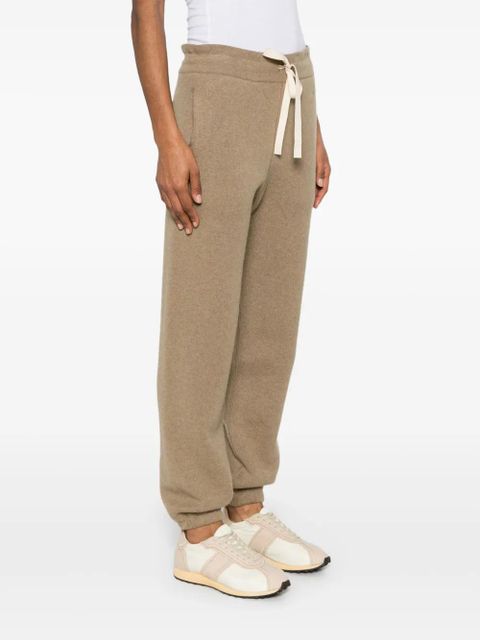 Jil Sander knitted track pants - Brown