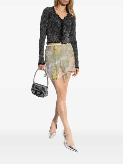 Diesel M-Atreius mini skirt - Green