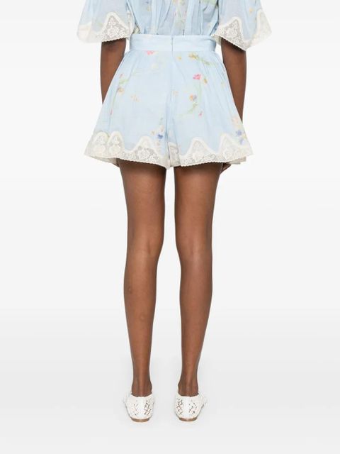 ZIMMERMANN Lucky shorts - Blue