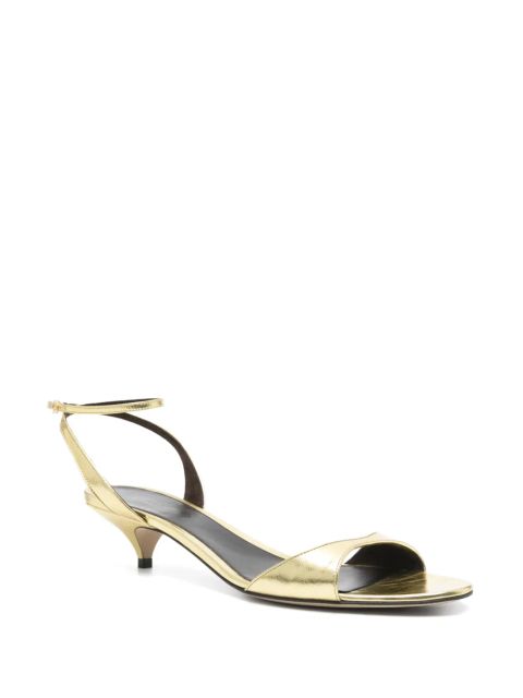 The Row 35mm Vika sandals - Gold
