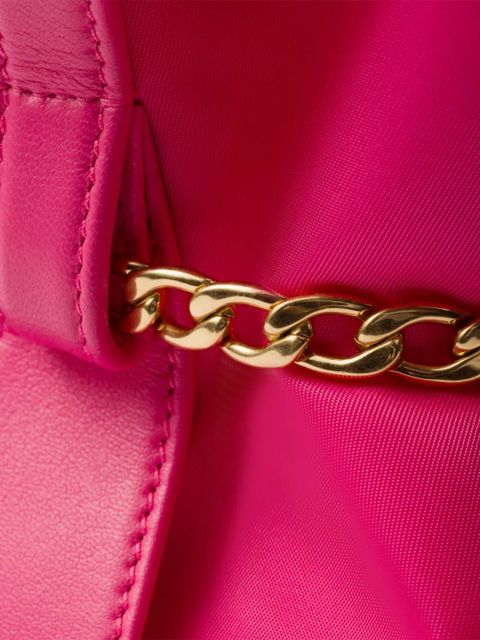 Prada Petit Sac Noir mini Re-Nylon and nappa leather bucket bag - Pink