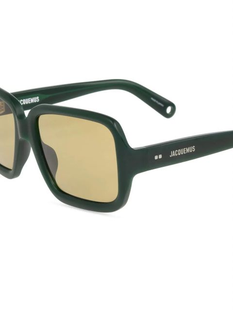 Jacquemus Jac86 sunglasses - Green - zdjęcie produktu nr 2
