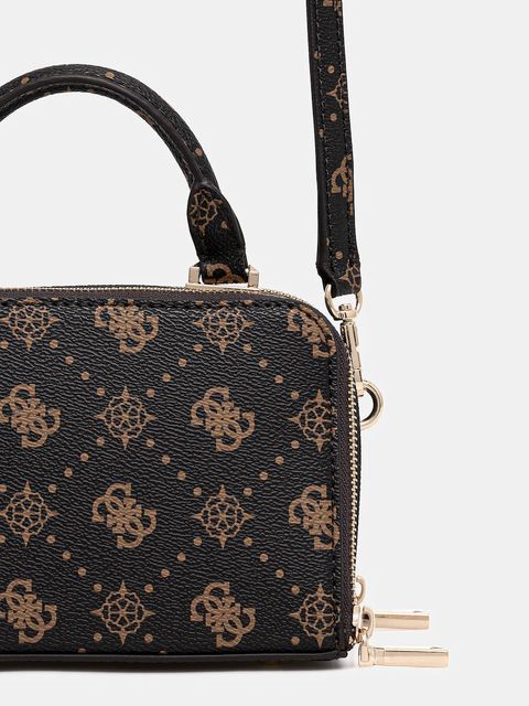 Guess torebka SILIA kolor brązowy HWGP98 90760