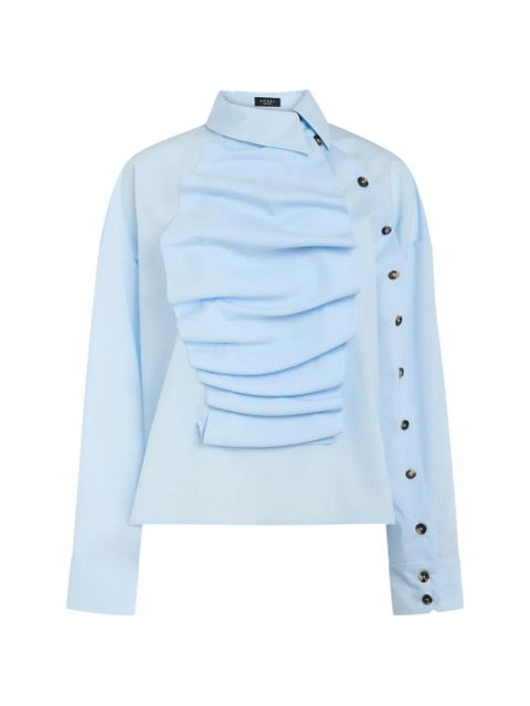 A.W.A.K.E. Mode button-embellishment blouse - Blue - zdjęcie produktu nr 1