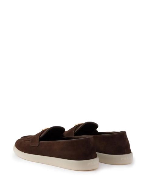 Prada suede loafers - Brown