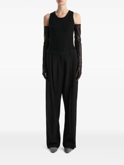 KHAITE sleeveless top - Black