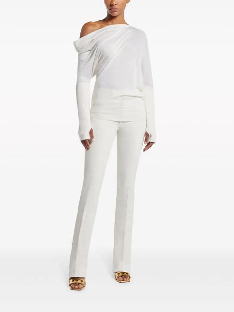 TOM FORD off-the-shoulder sweater - White