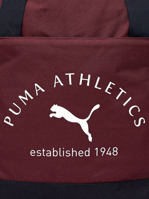 Puma torebka kolor bordowy 91735
