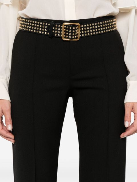 Chloé wool flared trousers - Black