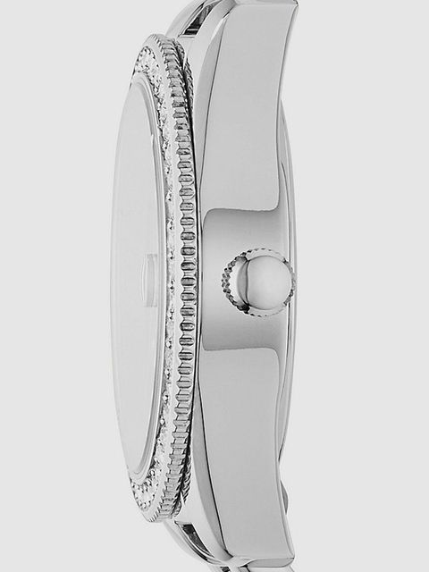 Fossil zegarek damski kolor srebrny