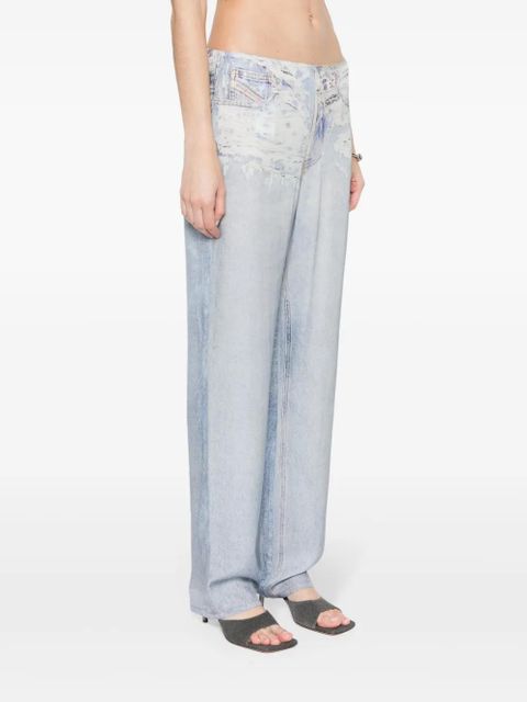 Diesel P-Sarky straight-leg trousers - Blue