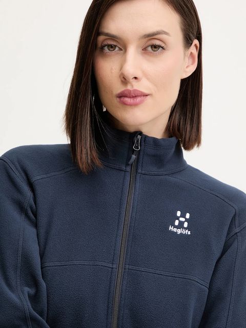 Haglöfs bluza sportowa Buteo kolor granatowy gładka 605074