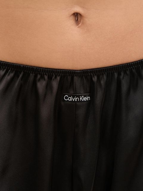 Calvin Klein Underwear damskie kolor czarny satynowa LV00QF8395