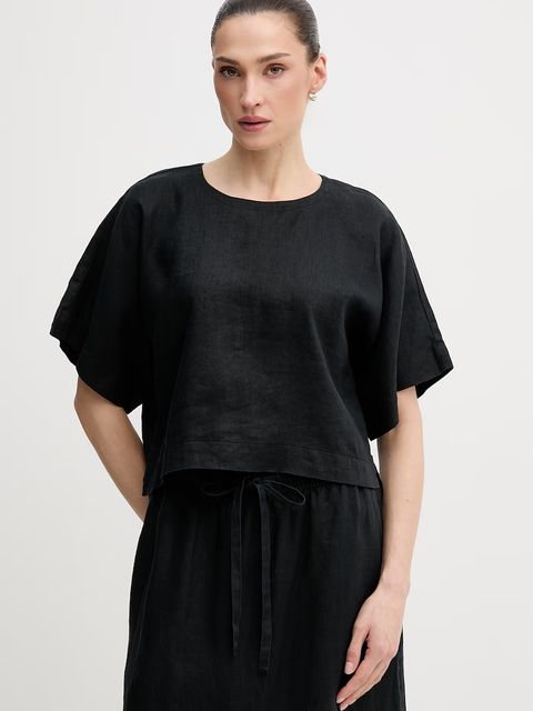 DKNY bluzka damska lniana