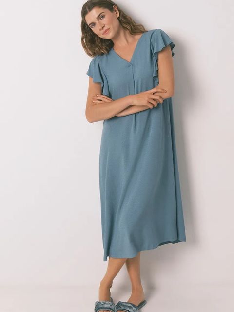 women'secret koszula nocna damska kolor zielony 4362325 - zdjęcie produktu nr 1