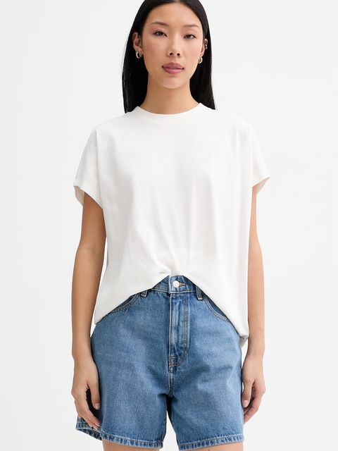 Marc O'Polo T-shirt damski bawełniany - zdjęcie produktu nr 2