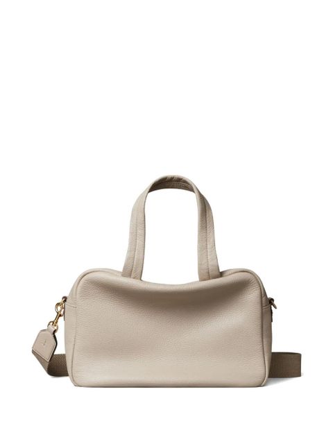 Tory Burch zip leather tote bag - Grey
