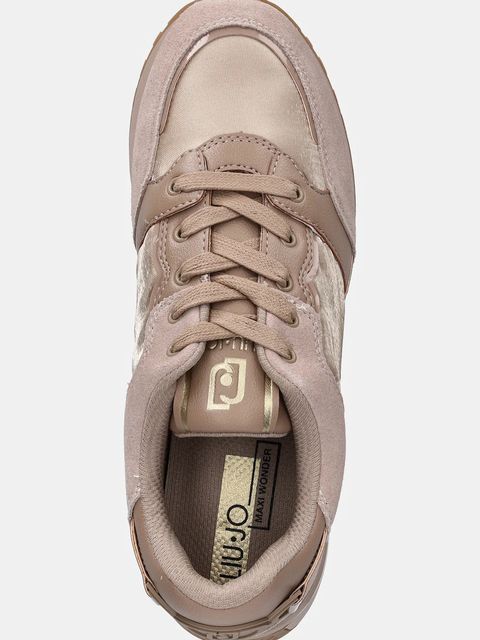 Liu Jo sneakersy LIU JO MAXI WONDER 91 damskie kolor beżowy BF5005PX52251308
