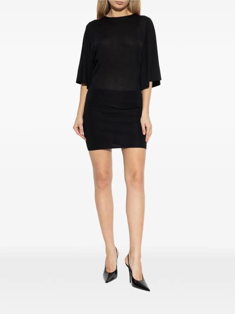 Jacquemus crew neck dress - Black - zdjęcie produktu nr 2