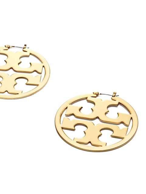 Tory Burch Miller hoop earrings - Gold - zdjęcie produktu nr 2