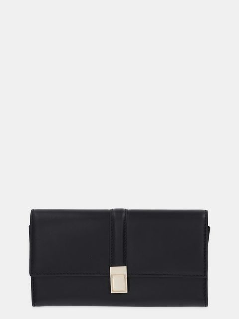 Marc O'Polo portfel skórzany damski kolor czarny 50919905804204 - zdjęcie produktu nr 1