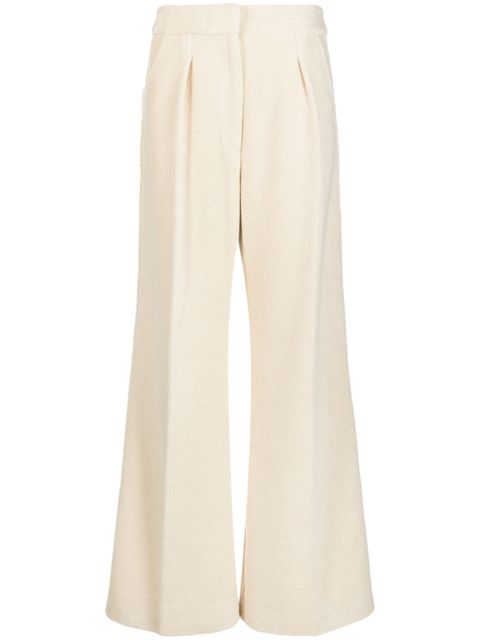 Jacquemus wide-leg flared trousers - Neutrals - zdjęcie produktu nr 1