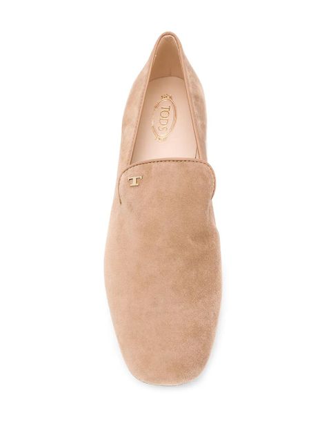 Tod's suede slippers - Neutrals