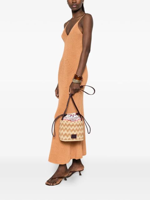 Missoni small zig-zag bucket bag - Neutrals - zdjęcie produktu nr 2