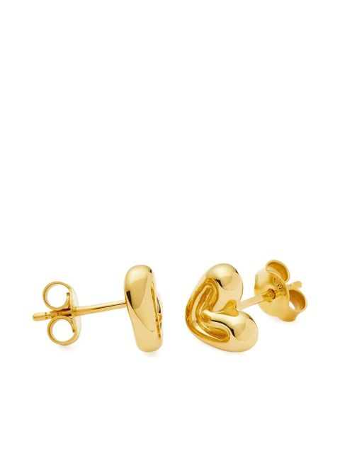 Missoma puffy-heart stud earrings - Gold - zdjęcie produktu nr 2