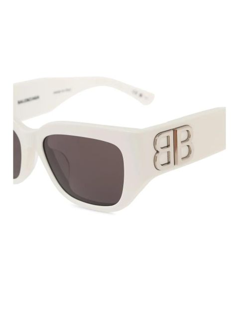 Balenciaga Eyewear BB-logo sunglasses - White - zdjęcie produktu nr 2