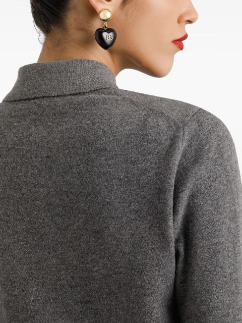 Dolce & Gabbana three-quarter polo - Grey