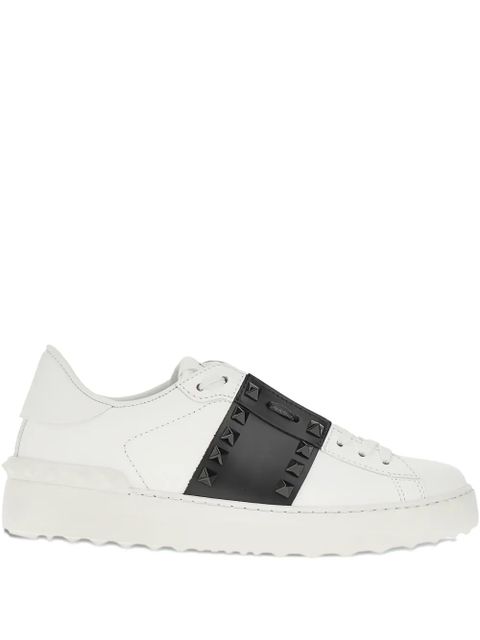 Valentino Garavani Rockstud leather sneakers - White - zdjęcie produktu nr 1